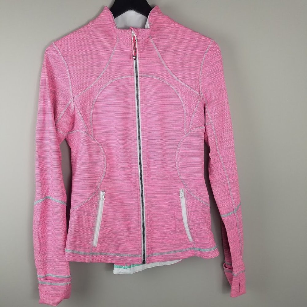 LULULEMON Define Jacket | Pink/Gray | Size 10